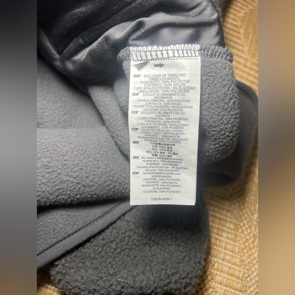 5.11 Tactical Women's FRANCES FLEECE COAT with Hood, Size Small, Dark Grey - Picture 11 of 13